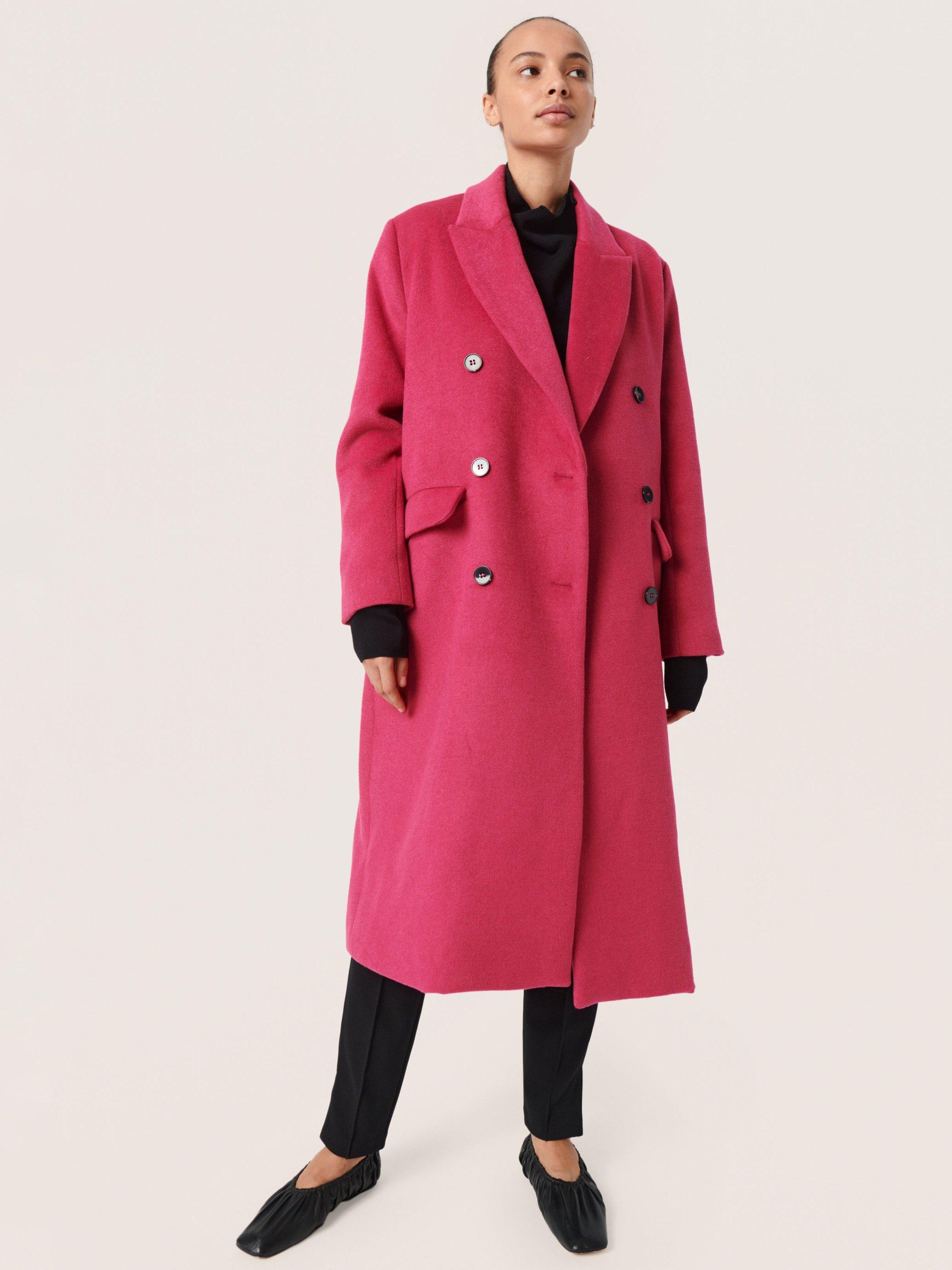 Pink pea coats online