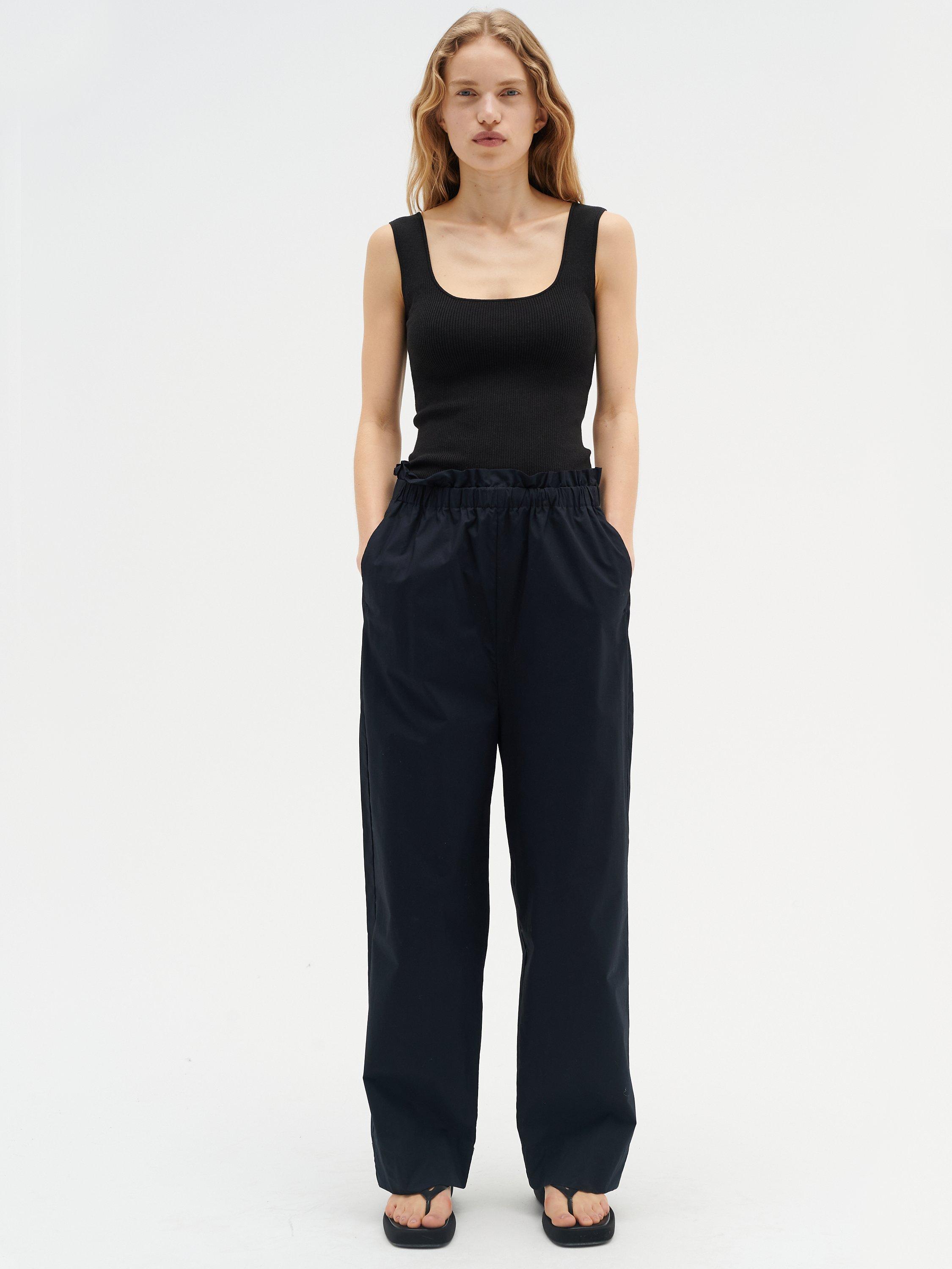 Product image 1 of 5, which shows InWear Eman Casual Fit Trousers, Black, 8