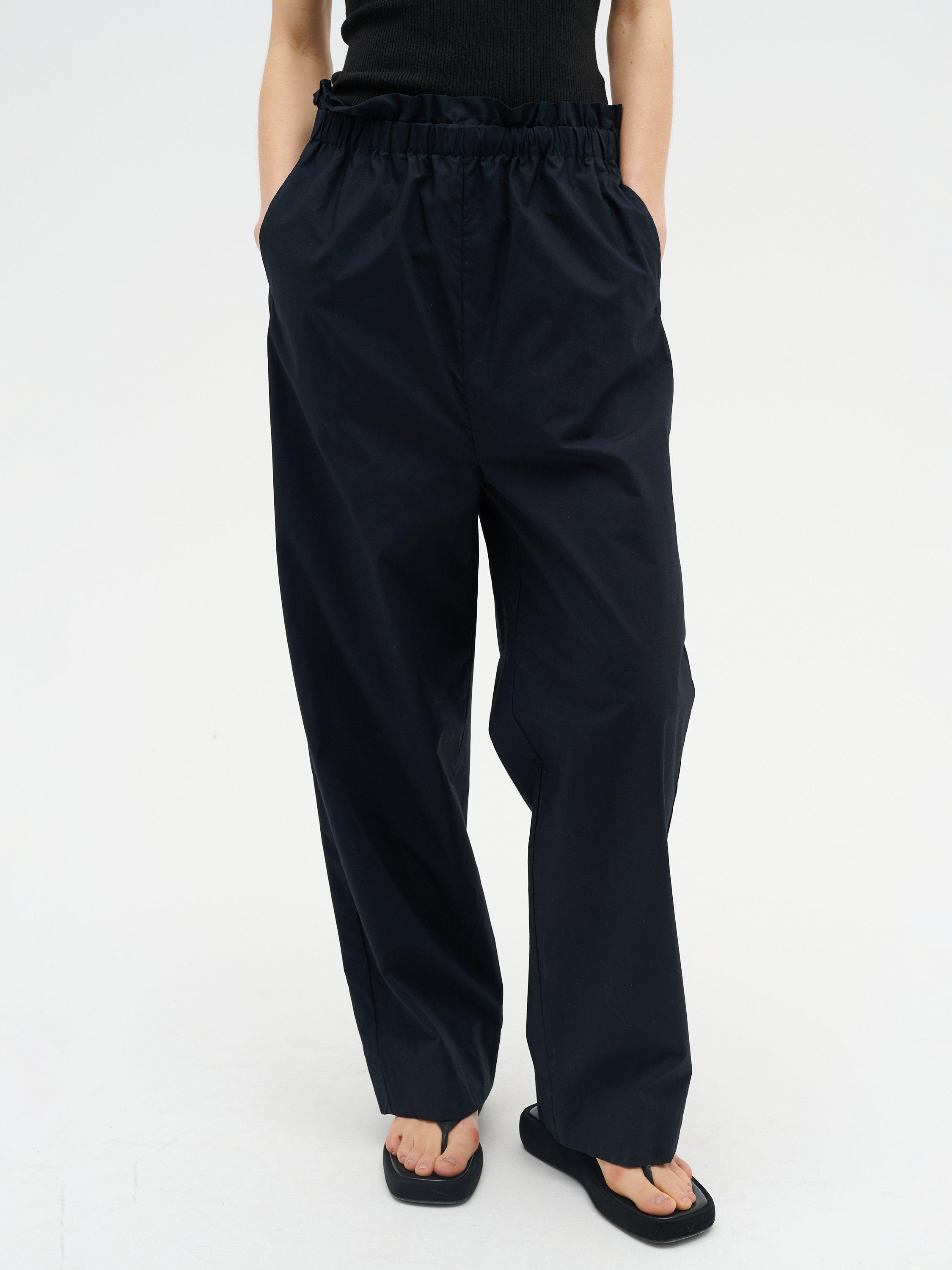 Product image 3 of 5, which shows InWear Eman Casual Fit Trousers, Black, 8