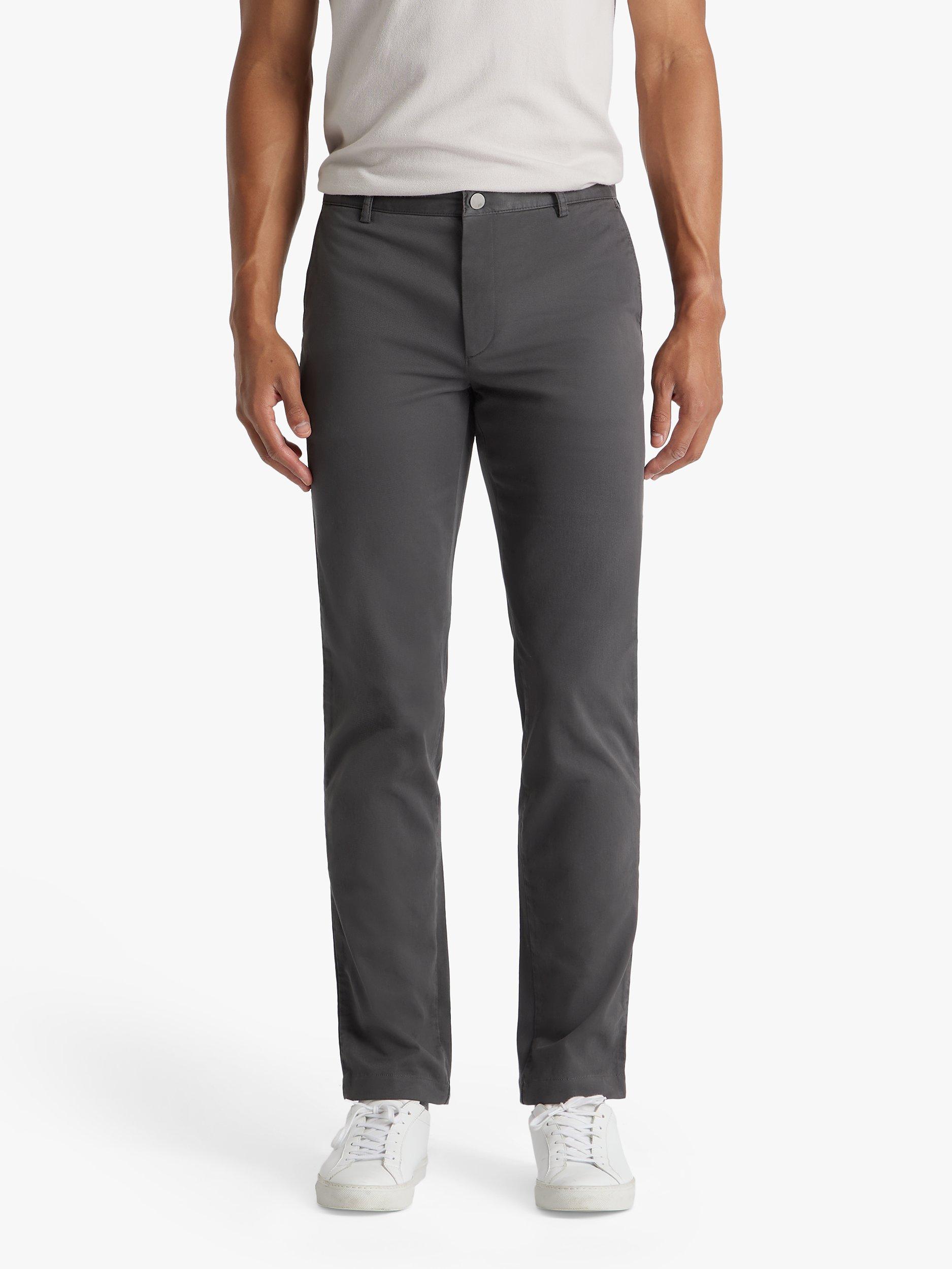 SPOKE Heroes Cotton Blend Slim Thigh Chinos, Graphite, W30/L28