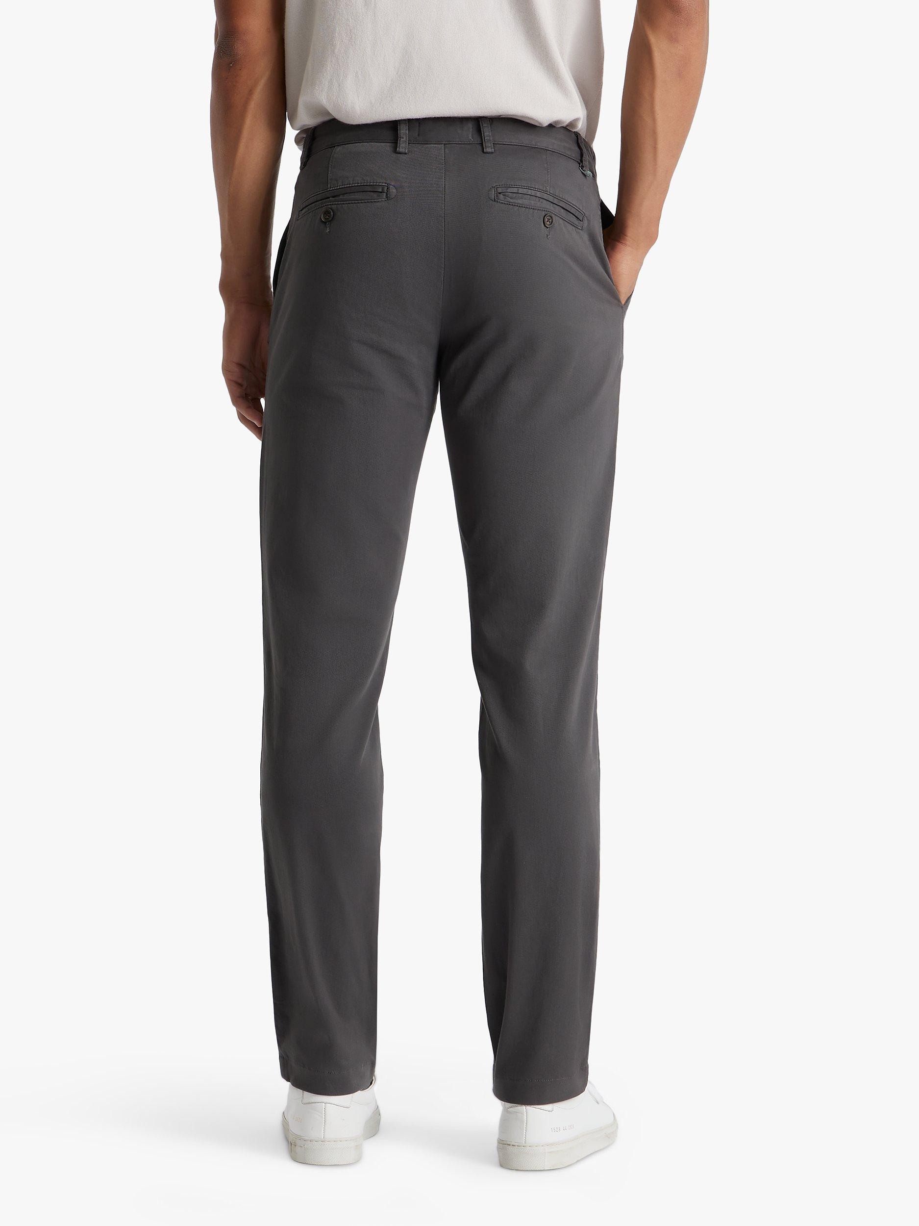 SPOKE Heroes Cotton Blend Slim Thigh Chinos, Graphite, W30/L28