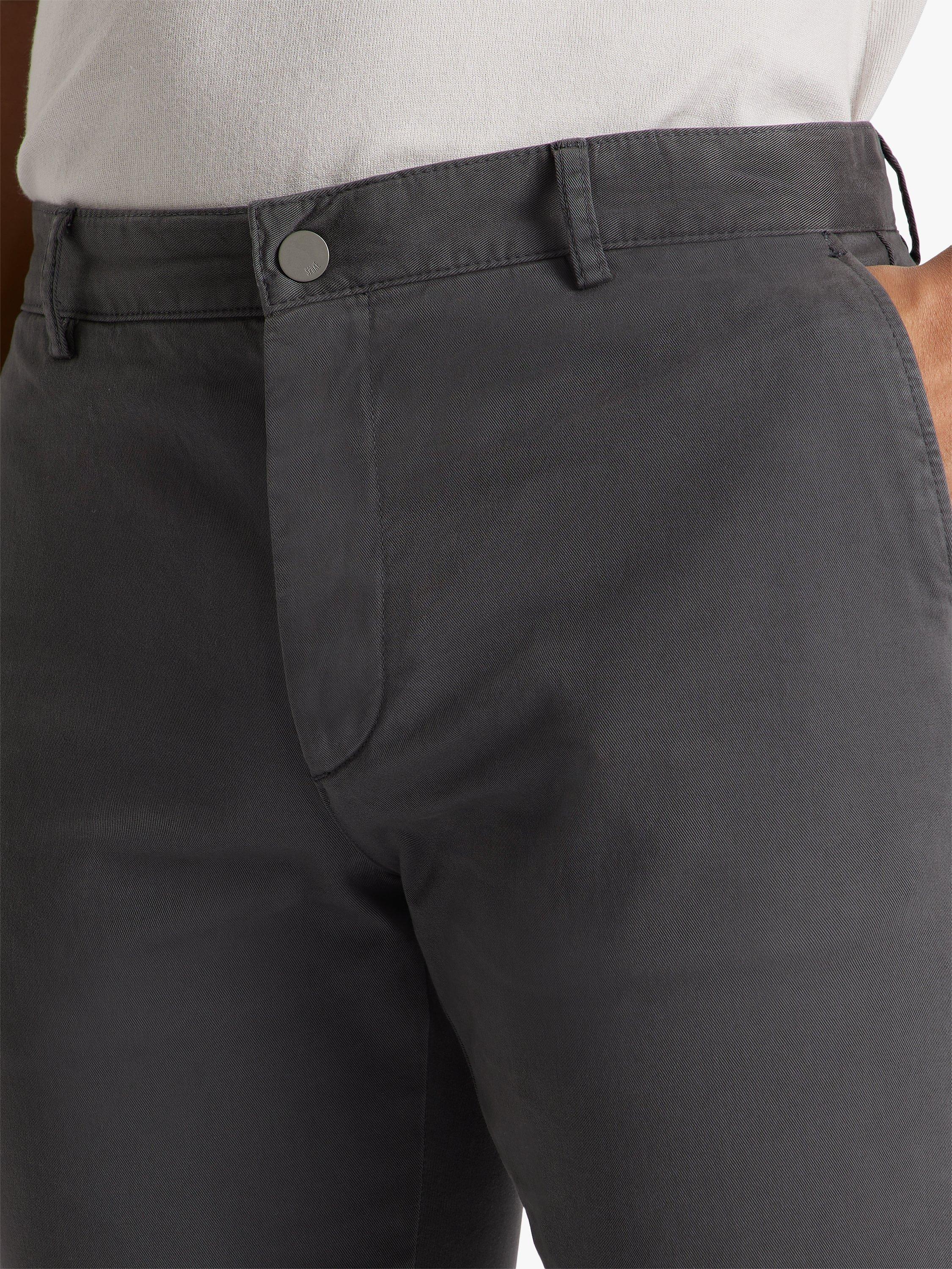 Product image 5 of 7, which shows SPOKE Heroes Cotton Blend Slim Thigh Chinos, Graphite, W30/L28