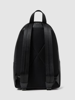 Reiss Drew Leather Backpack - view 2, Black