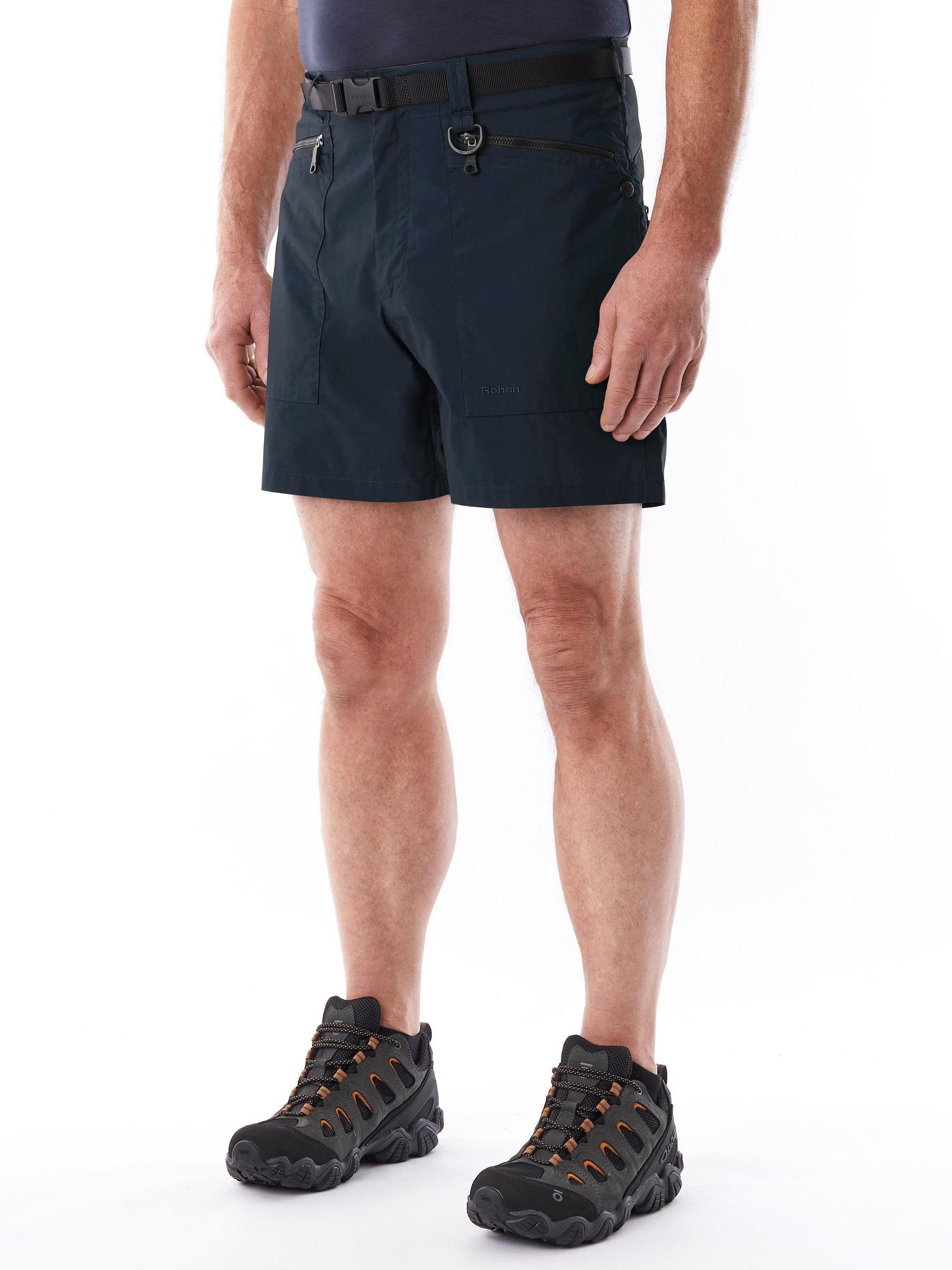 Product image 1 of 3, which shows Rohan Bag Hiking Shorts, True Navy, 36R