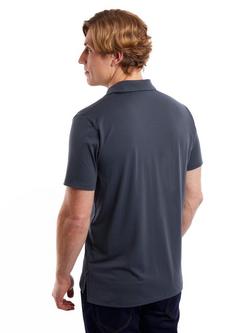 Rohan Global Short Sleeve Polo Top - view 2, True Navy