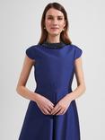 Hobbs Christie Midi Dress, Royal Blue