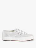 Superga 2750 Lame Trainers, Silver