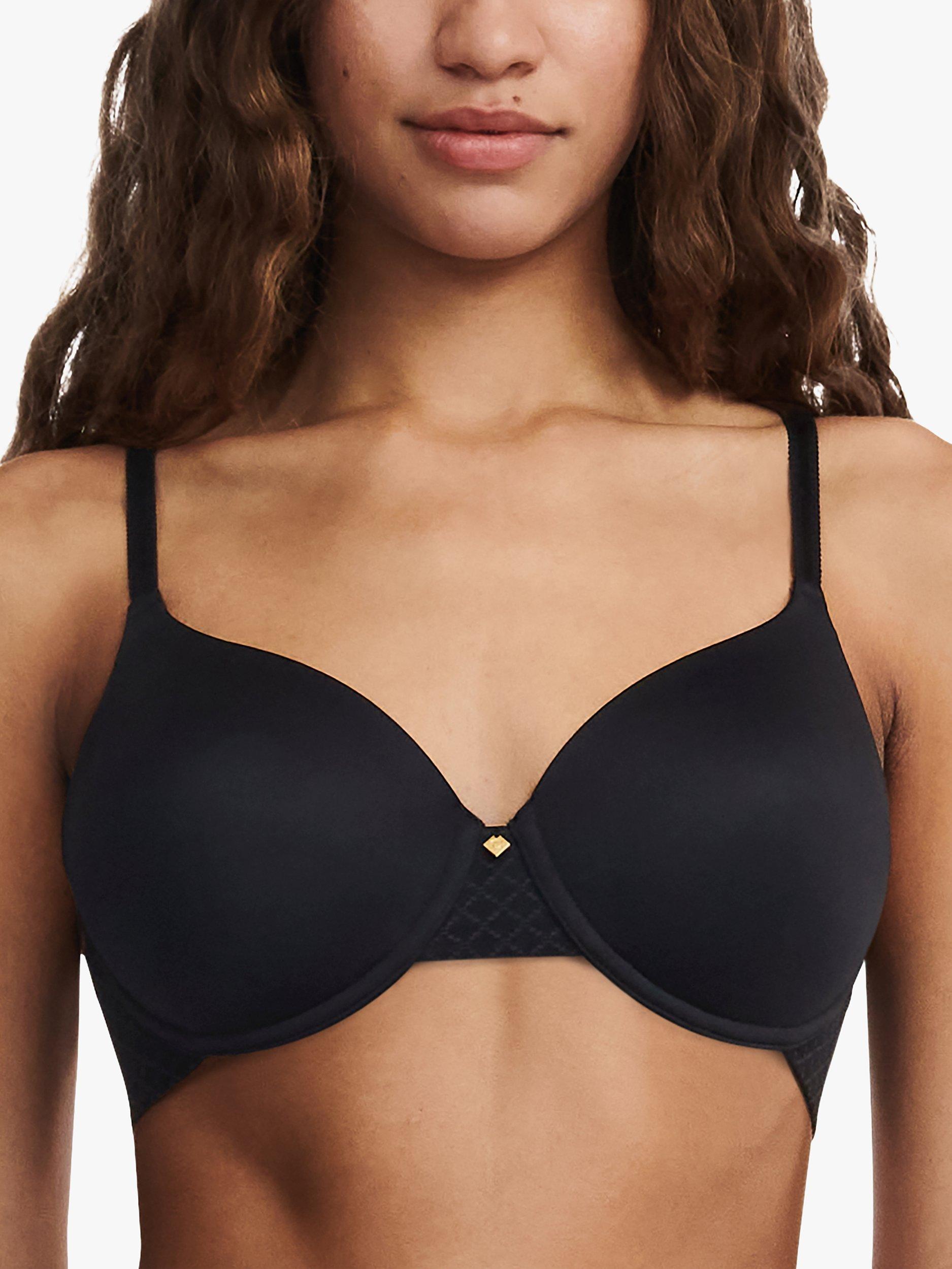 Chantelle Norah Chic T-Shirt Bra, Black, 30D