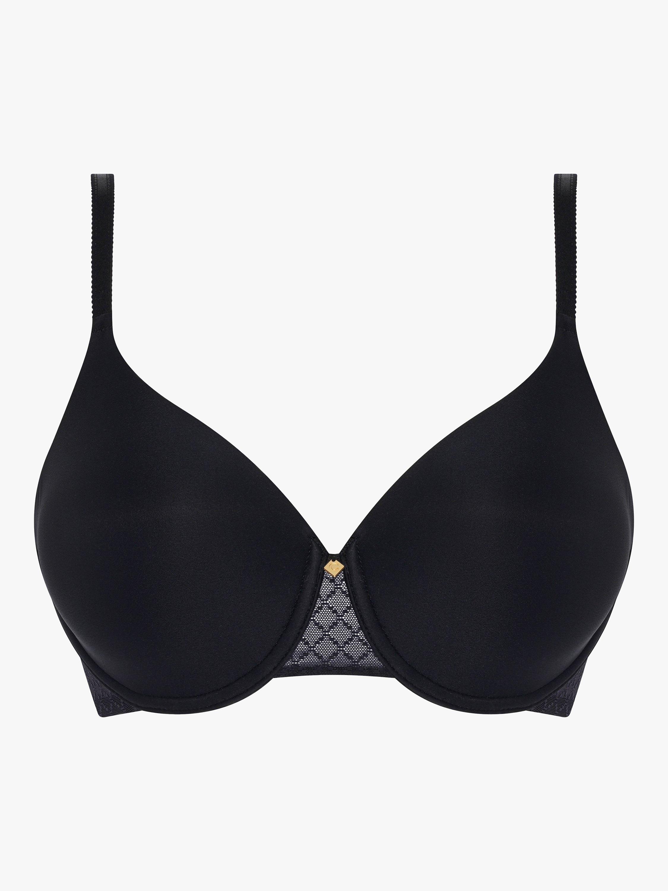 Chantelle Norah Chic T-Shirt Bra, Black, 30D