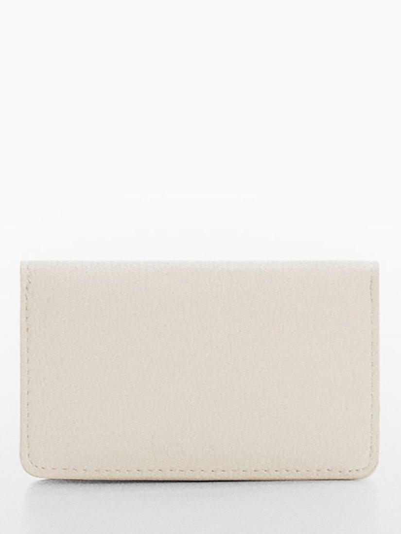 Mango Malva Purse, White, One Size