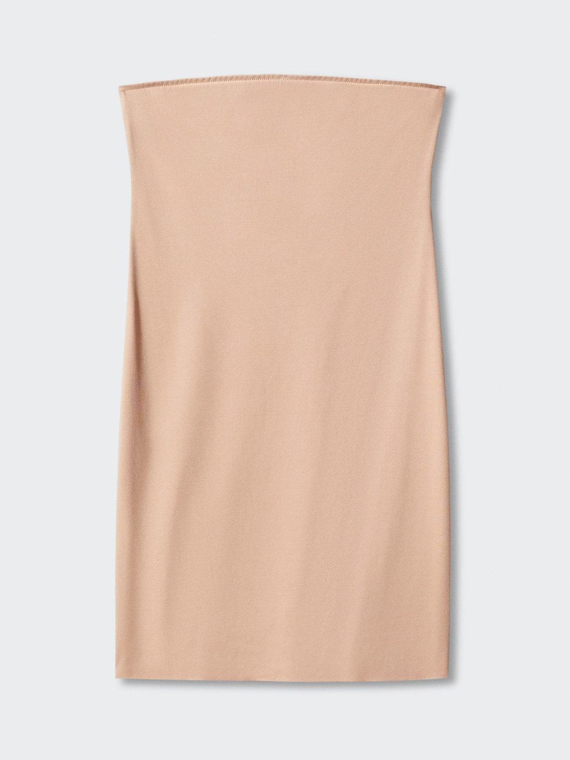 Mango Tomo Bodycon Mini Dress, Pastel Pink