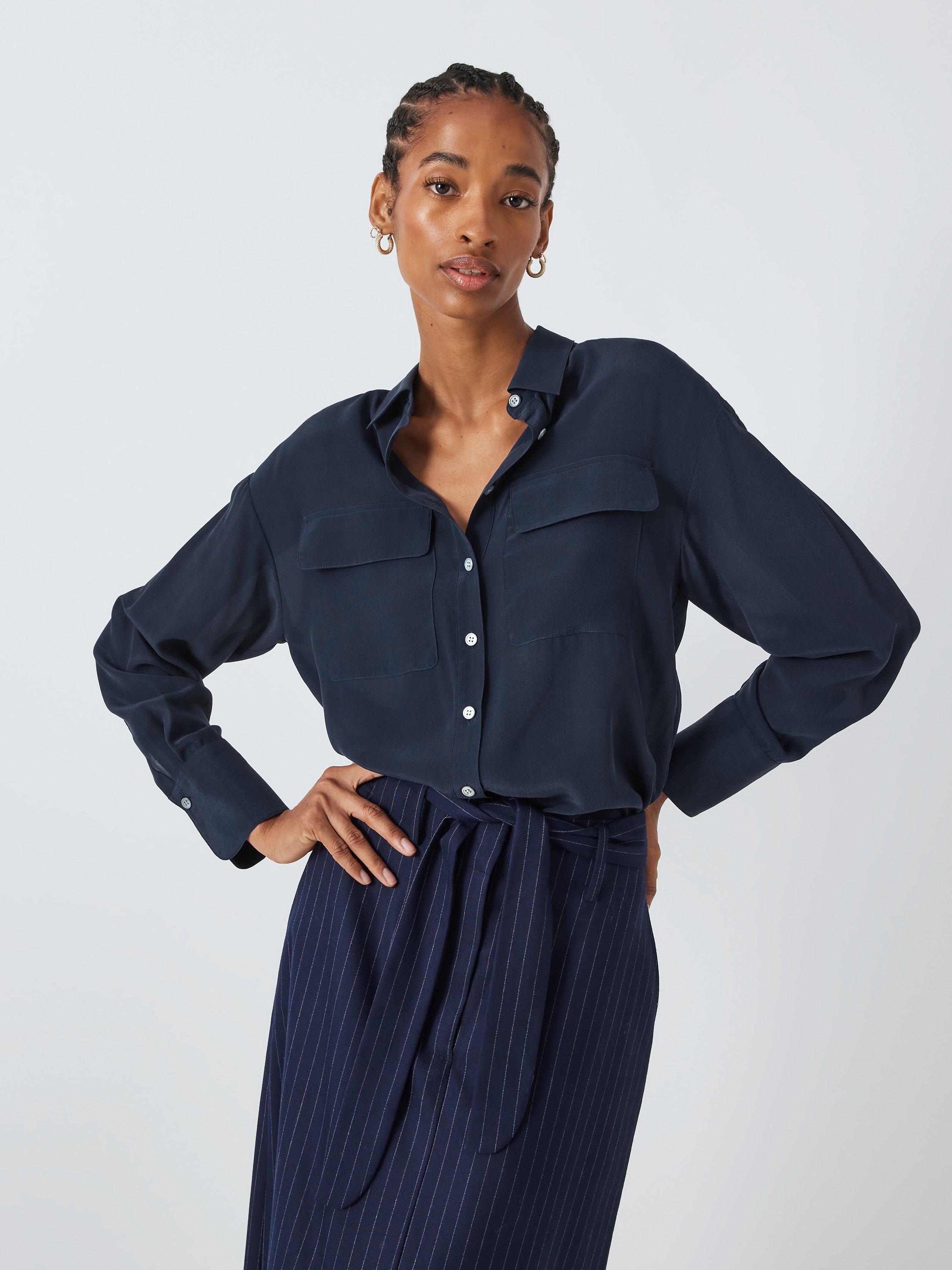 John Lewis Silk Utility Shirt
