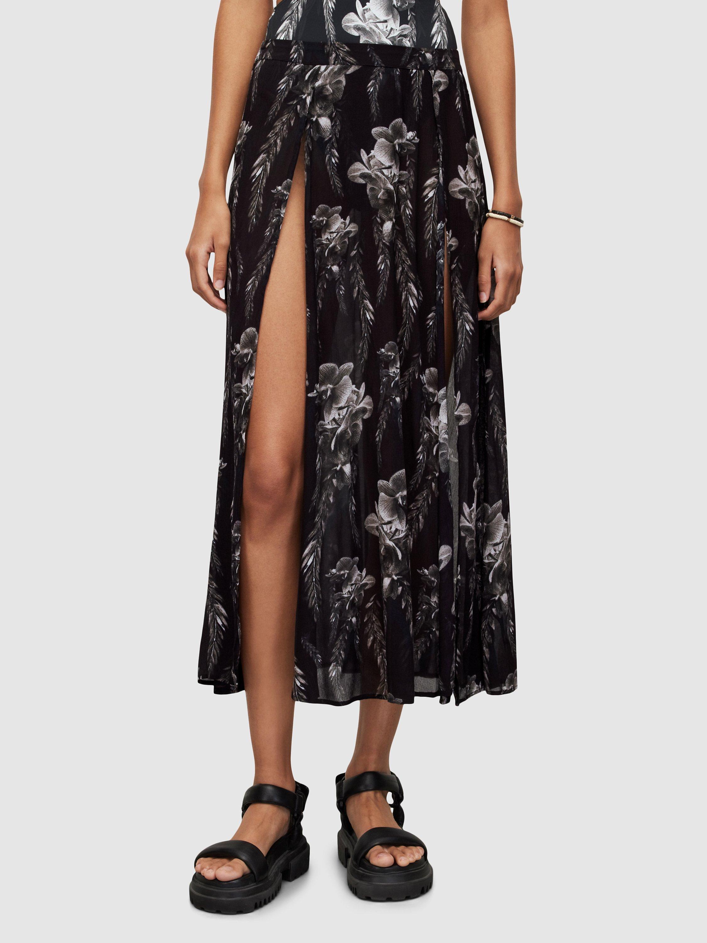 AllSaints Cari Mia Skirt, Black
