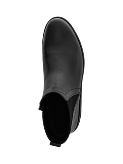 Gabor Dublin Wide Fit Leather Chelsea Boots, Black - view 2, Black