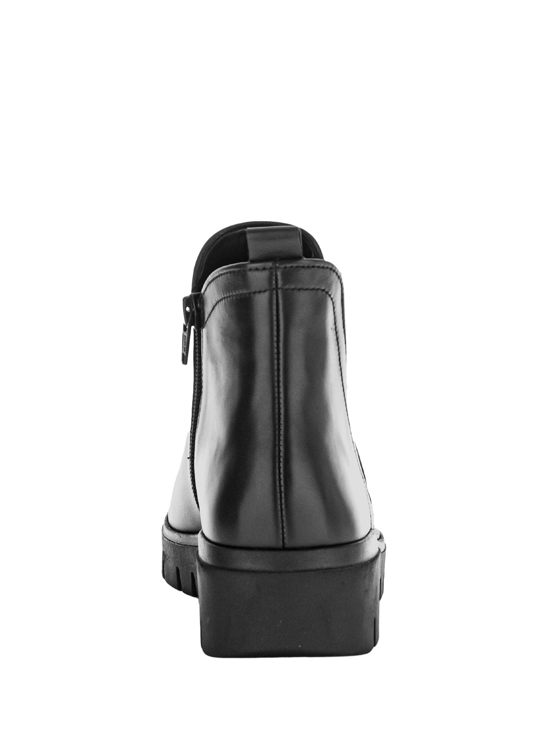 Product image 3 of 4, which shows Gabor Dublin Wide Fit Leather Chelsea Boots, Black, 3