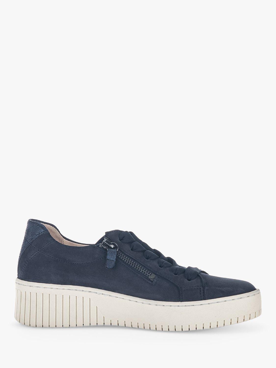 Gabor Wolf Flatform Trainers, Blue