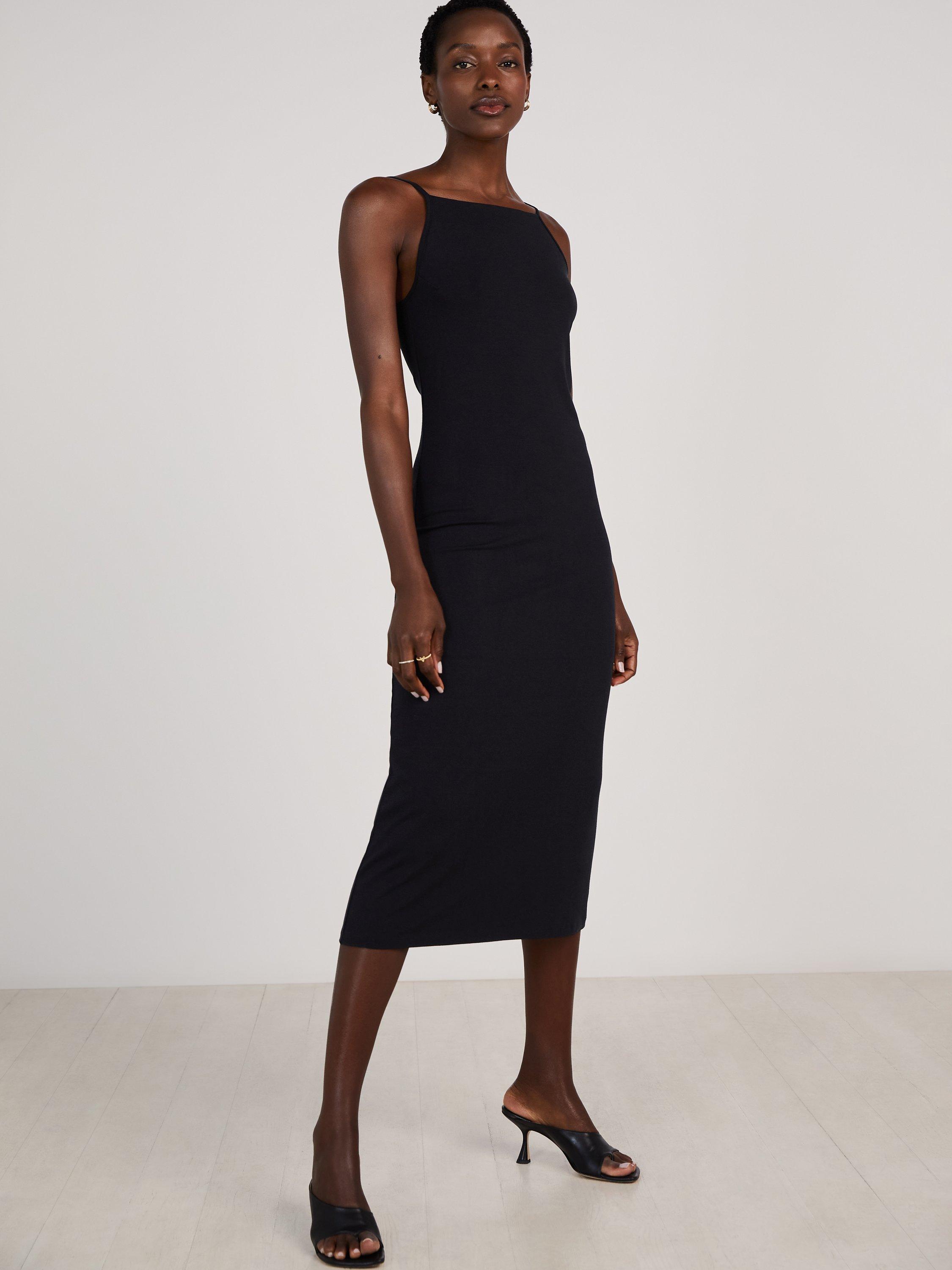 Baukjen Wren Jersey Dress, Caviar Black