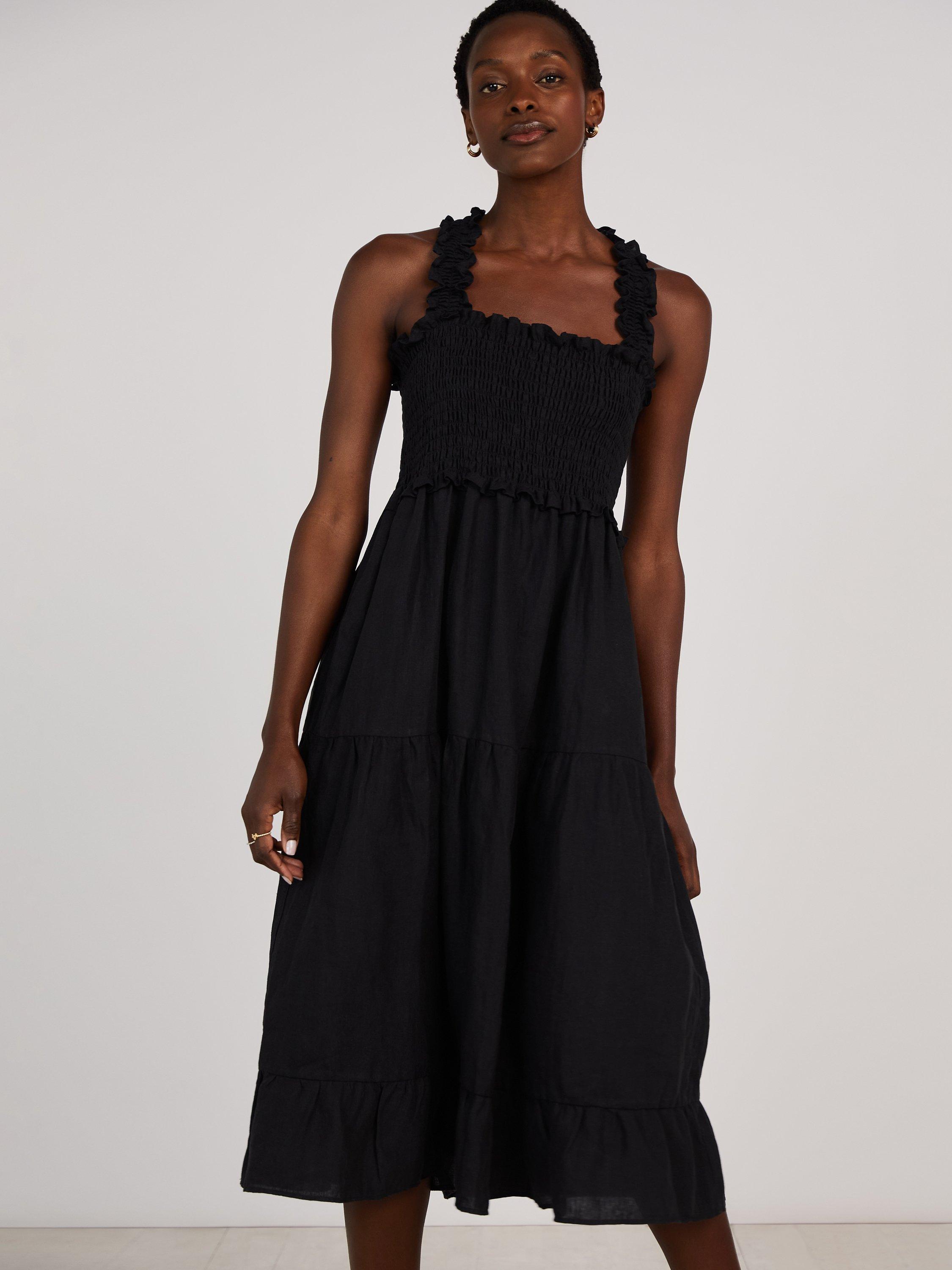 Baukjen Braylee Hemp Dress, Black