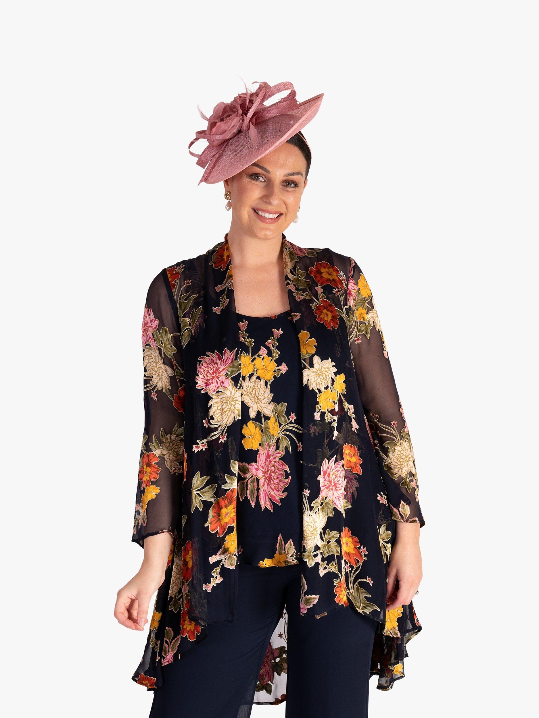 Product image 3 of 6, which shows chesca Small Flower & Curls Fascinator, Dusty Pink, One Size