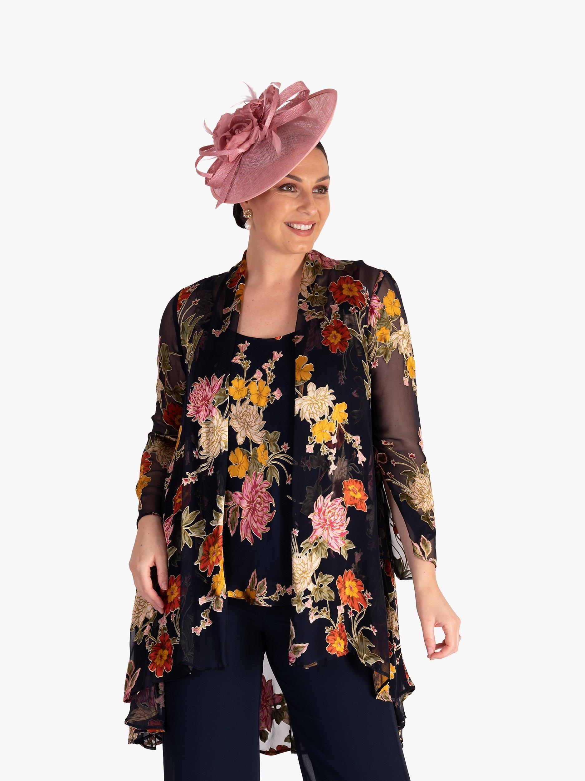Product image 4 of 6, which shows chesca Small Flower & Curls Fascinator, Dusty Pink, One Size