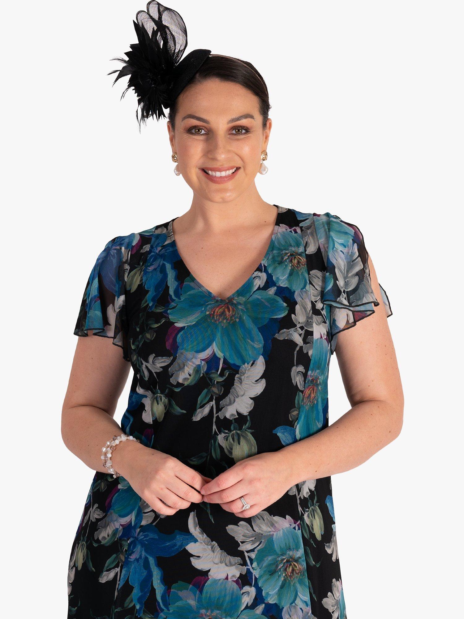 Product image 3 of 8, which shows chesca Pillbox Fascinator, Black, One Size