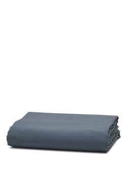 Bedfolk Relaxed Cotton Standard Fitted Sheets - view 2, Ink