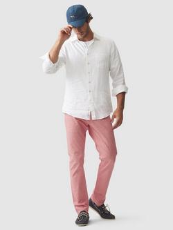 Rodd & Gunn Gunn Fabric Straight Fit Short Leg Jeans - view 2, Coral