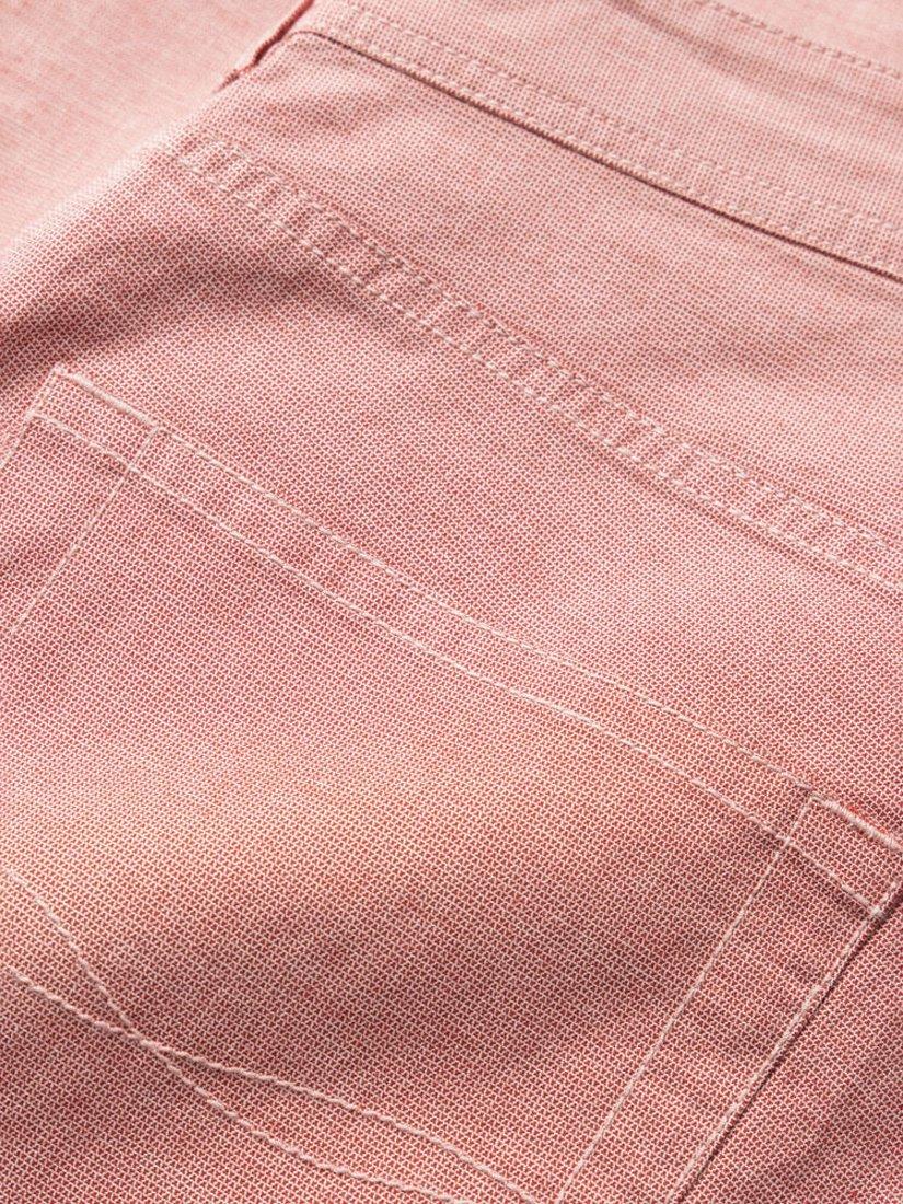 Product image 6 of 6, which shows Rodd & Gunn Gunn Fabric Straight Fit Short Leg Jeans, Coral, 28S