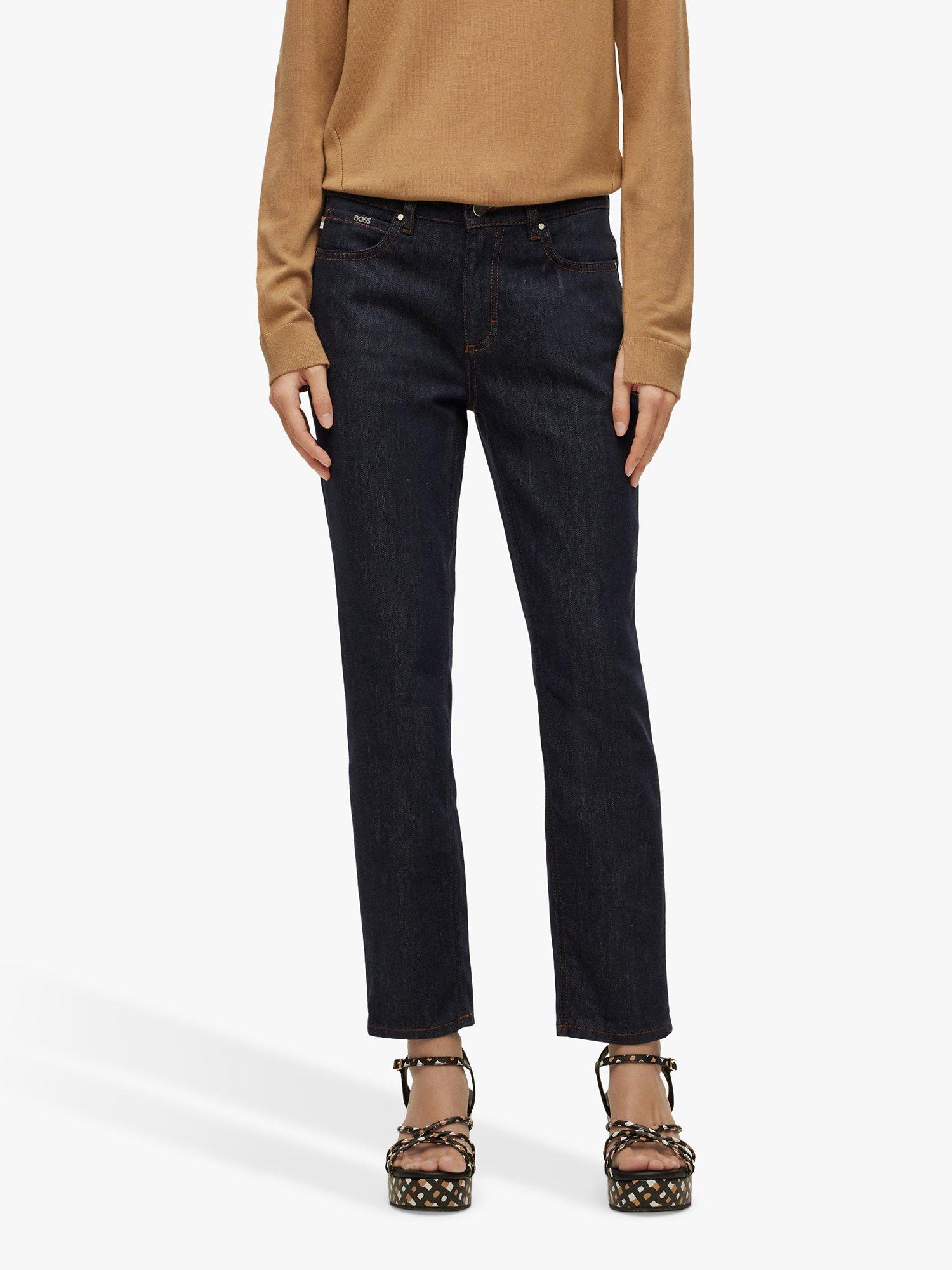 HUGO BOSS Jackie Slim Leg Jeans, Open Blue
