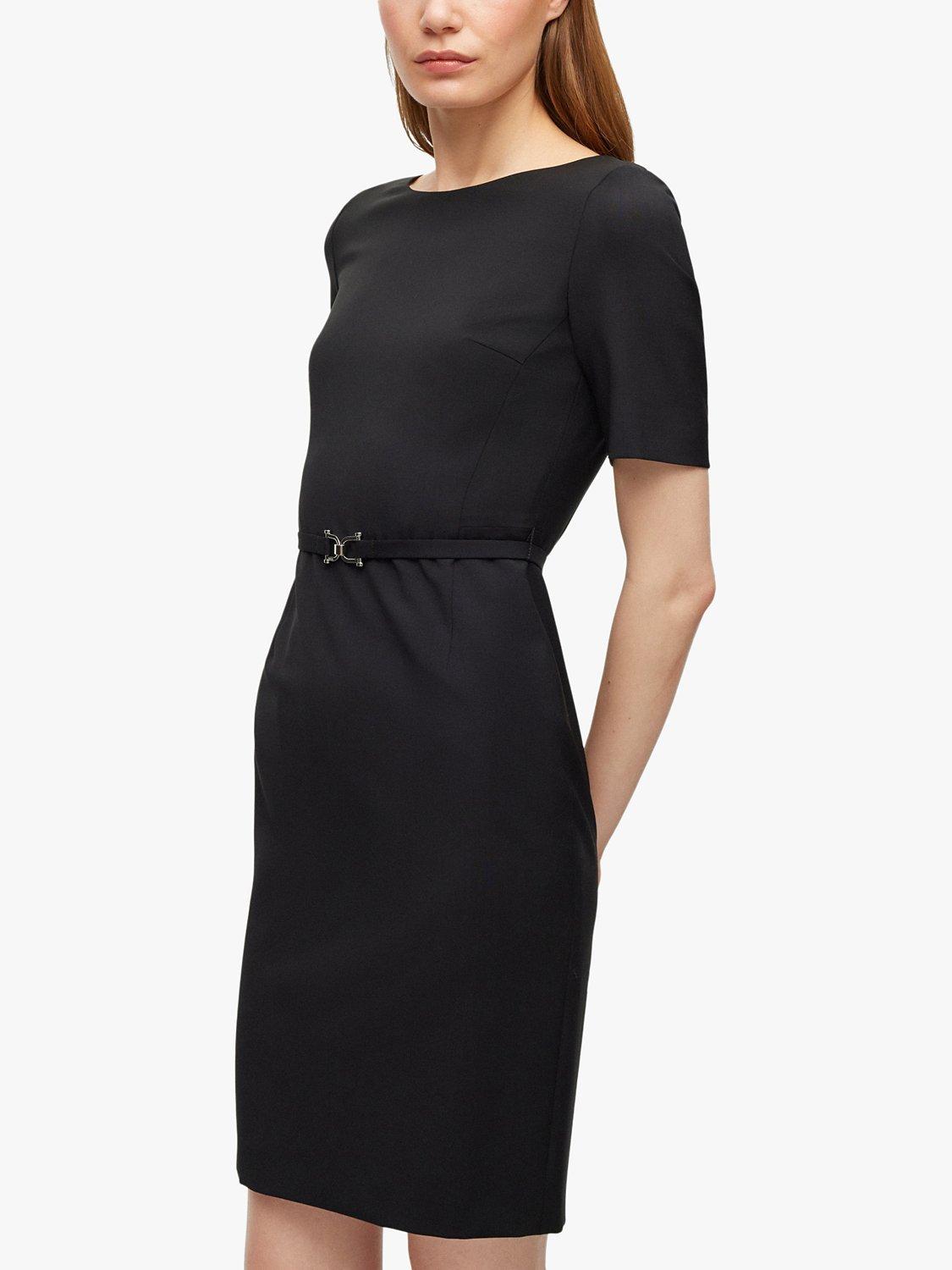 HUGO BOSS Daleah Pencil Mini Dress, Black