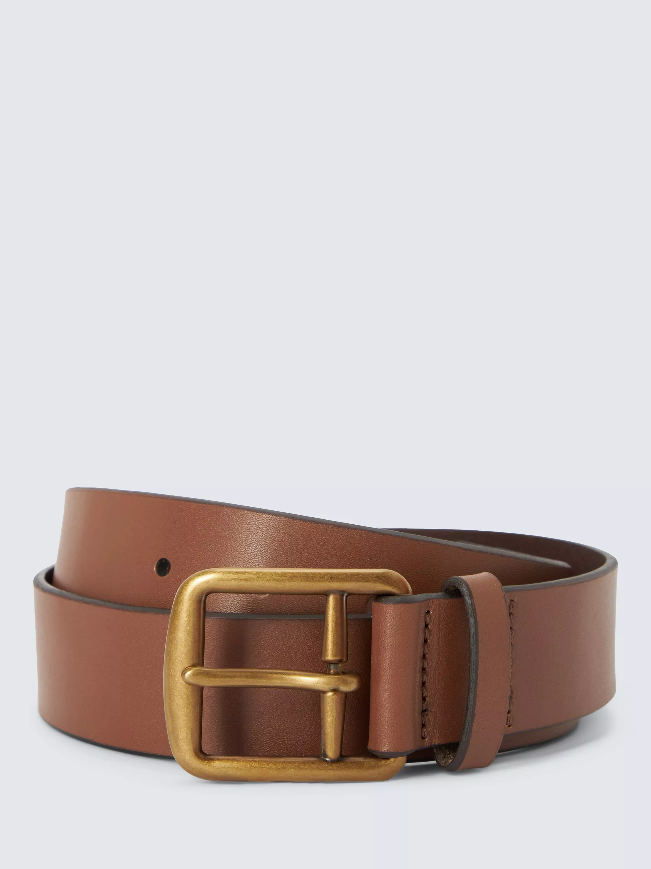 Polo ralph lauren leather belt brown best sale