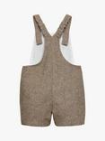 Trotters Baby Alfie Guardsman Bib Shorts, Brown