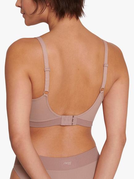 sloggi EVER Infused Aloe Vera Padded Bra, Foggy Mauve - view 2, Foggy Mauve