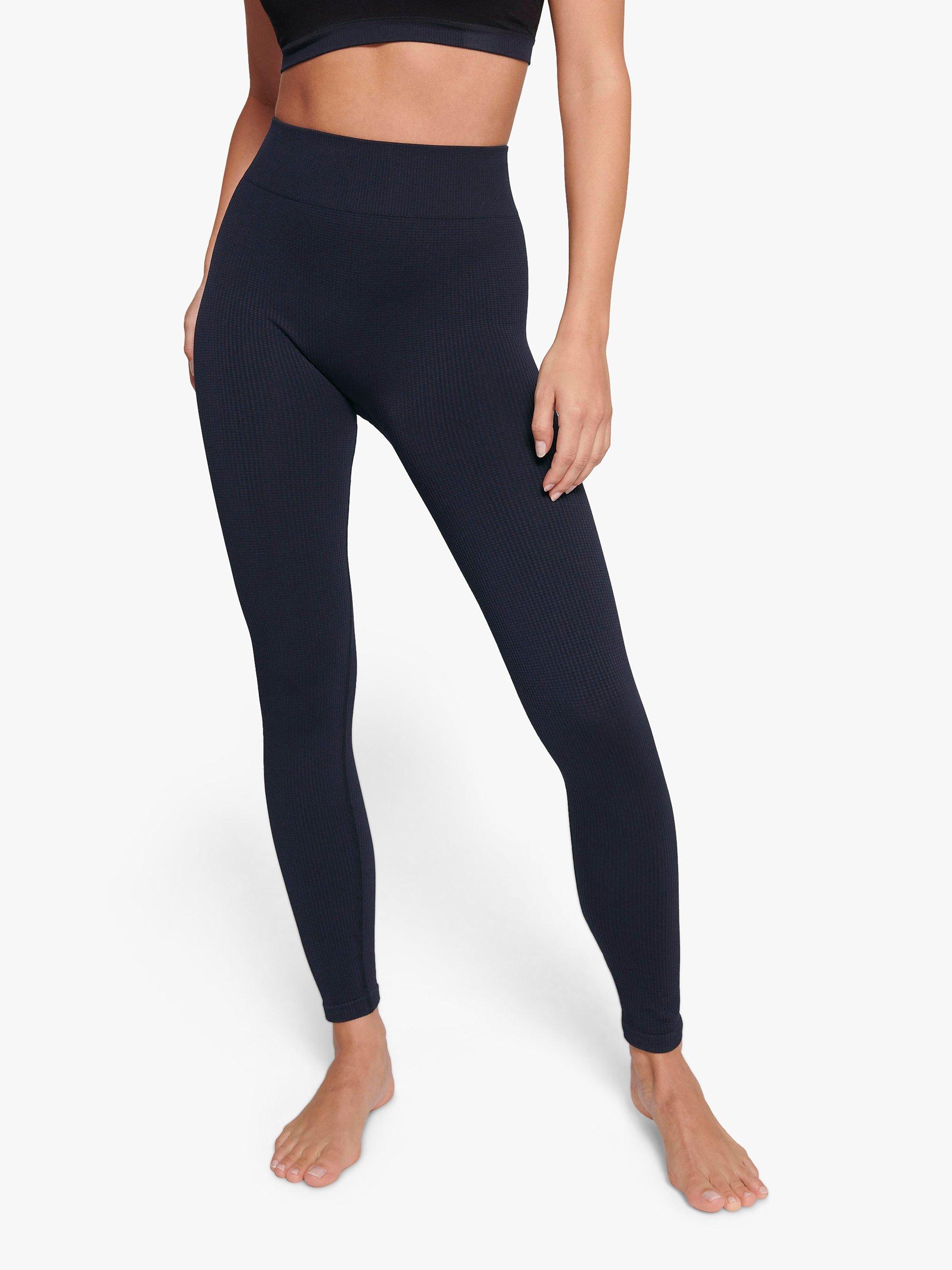 Product image 1 of 6, which shows sloggi EVER Infused Aloe Vera Leggings, Black, S