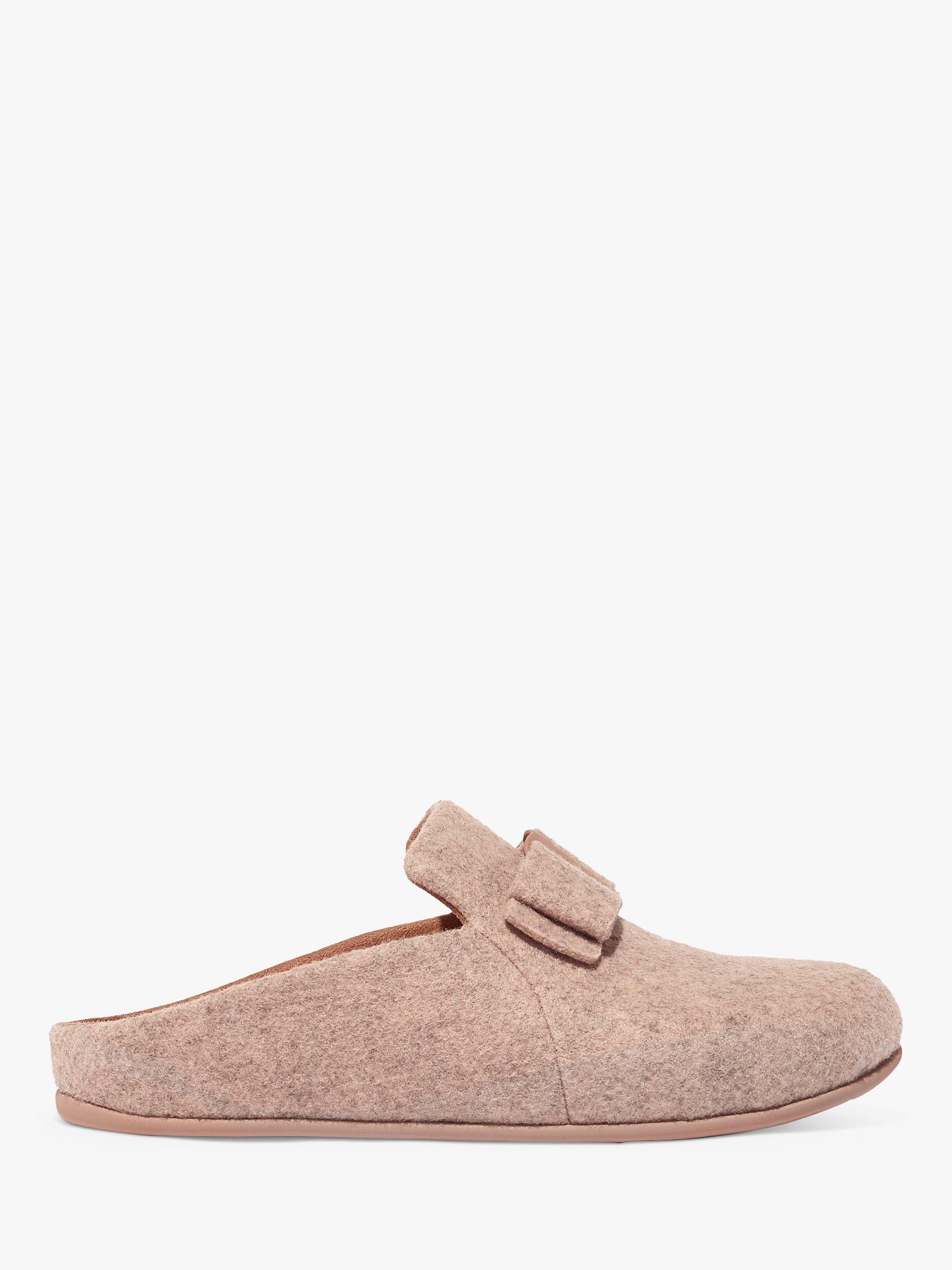 FitFlop Bow Mule Slippers, Beige