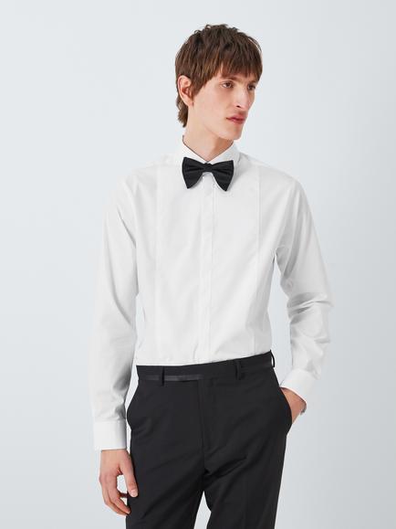 Kin Poplin Dinner Shirt, White, White