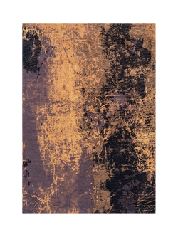 Louis De Poortere Cracks Deep Mine Rug, Mid Orange