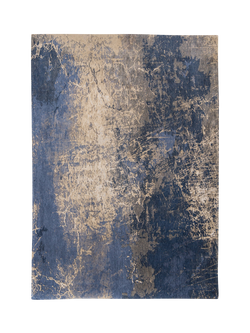 Louis De Poortere Cracks Deep Mine Rug, Blue