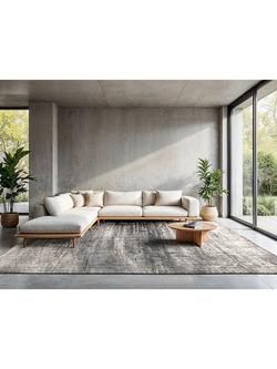 Louis De Poortere Mad Men Griff Collection Rug - view 2, Jersey Stone