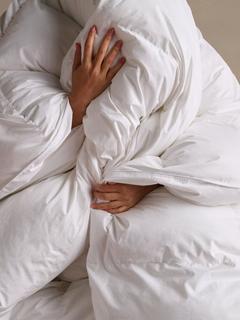 Bedfolk Recycled Down Duvet, 10.5 Tog, White, Super King, 260 x 220cm