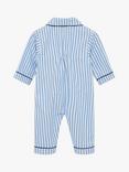 Trotters Baby Felix All-In-One Pyjamas, Blue/White