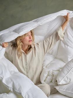 Bedfolk Down Alternative Duvet, 4.5 Tog, White