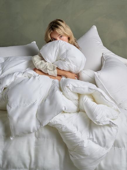 Bedfolk 100% Duck Down Duvet, 10.5 Tog, White