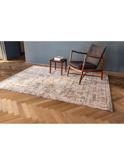 Louis De Poortere Ushak Rug, Grey - view 2, Grey