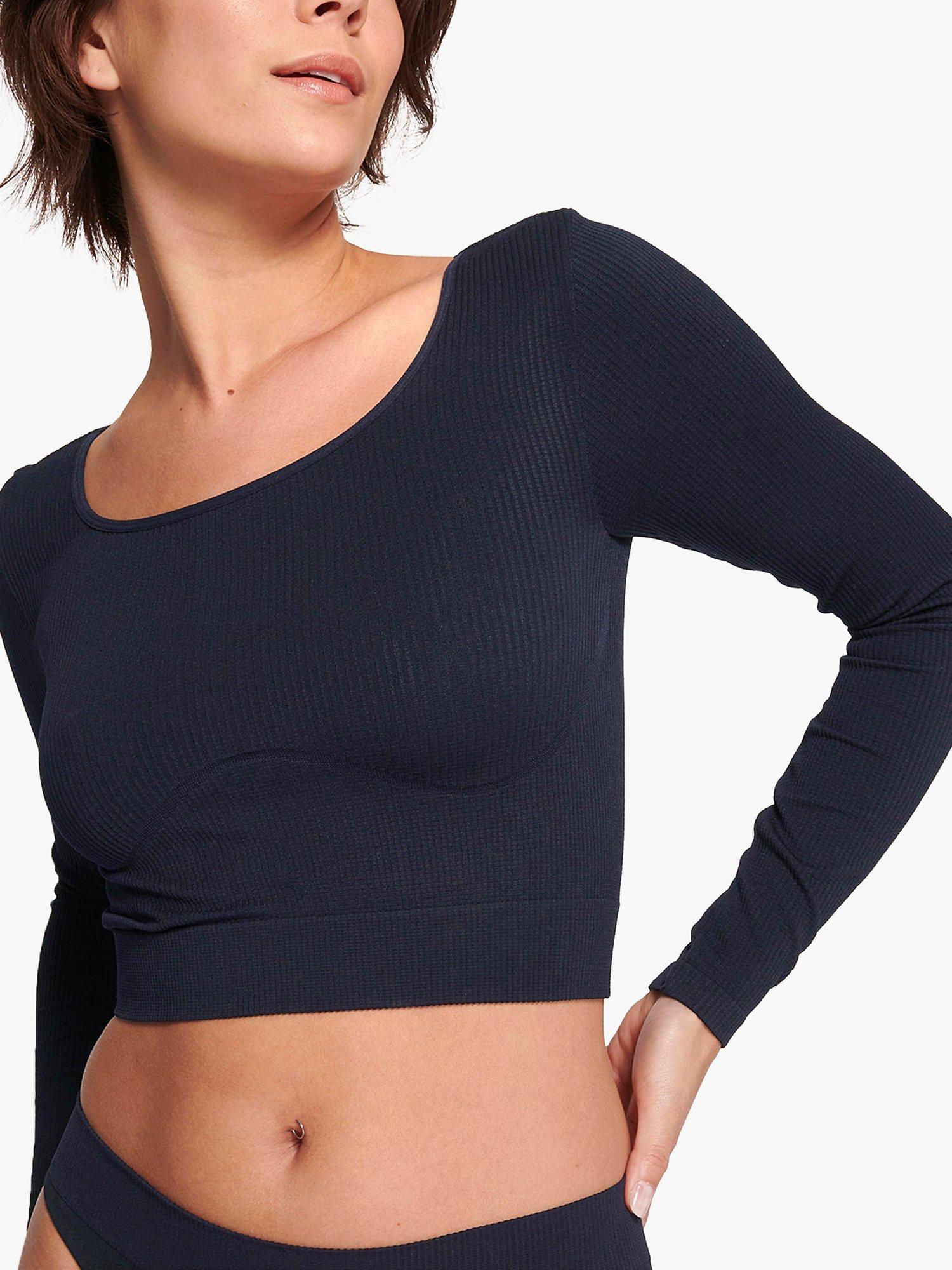 sloggi EVER Infused Aloe Vera Crop Top, Black, L