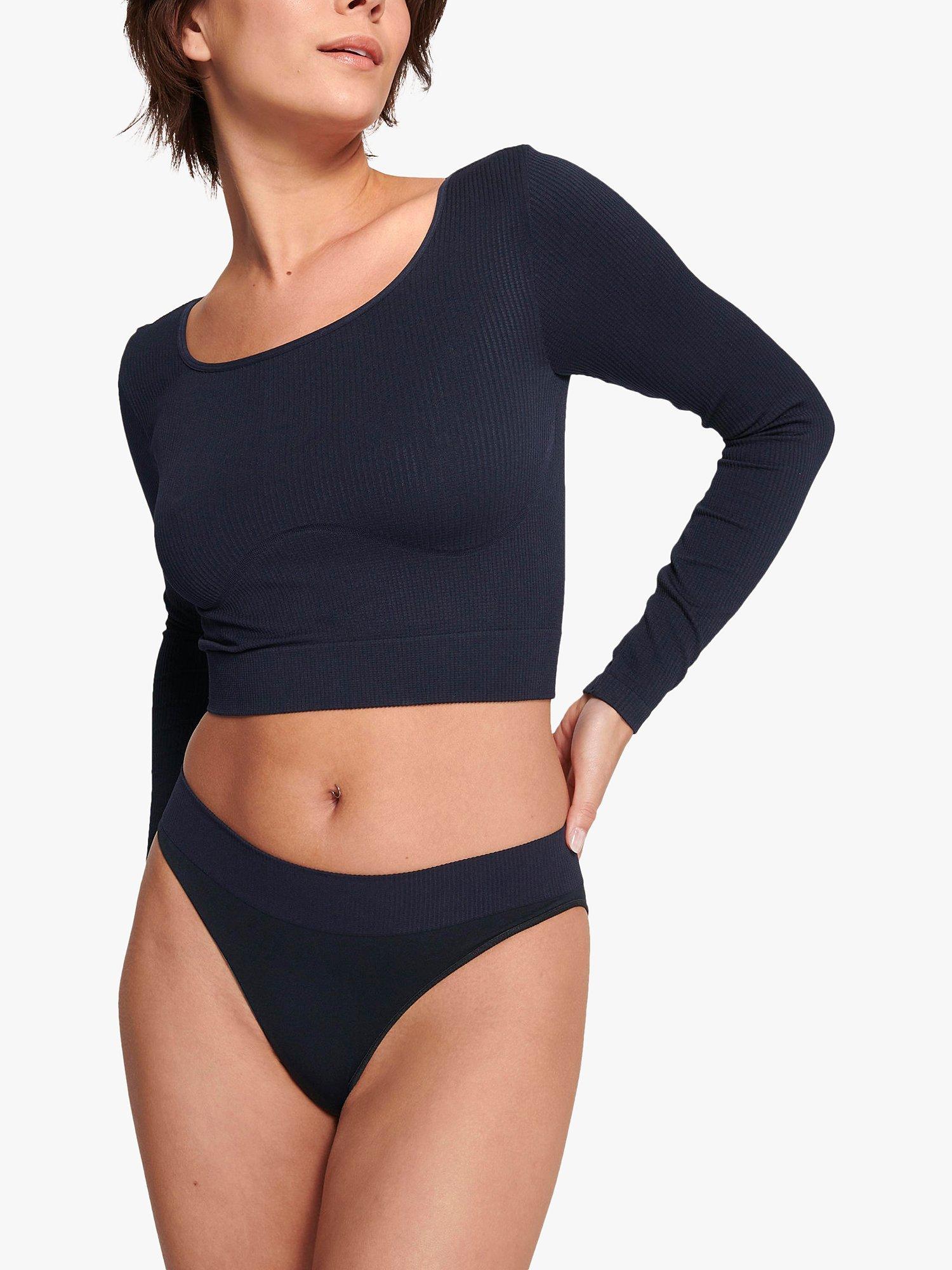 sloggi EVER Infused Aloe Vera Crop Top, Black, L