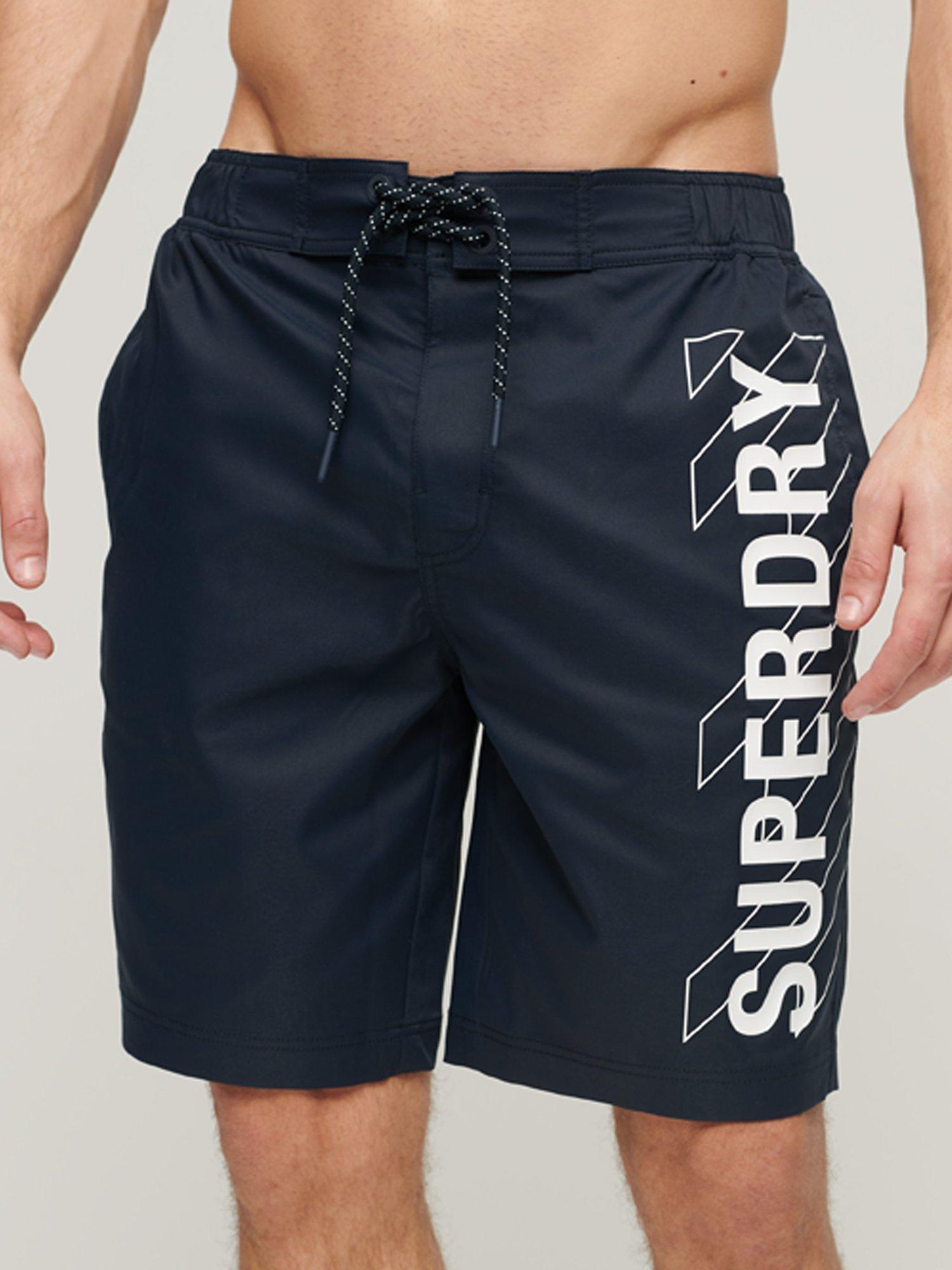 Superdry Sportswear Board Shorts, Eclipse Navy, S