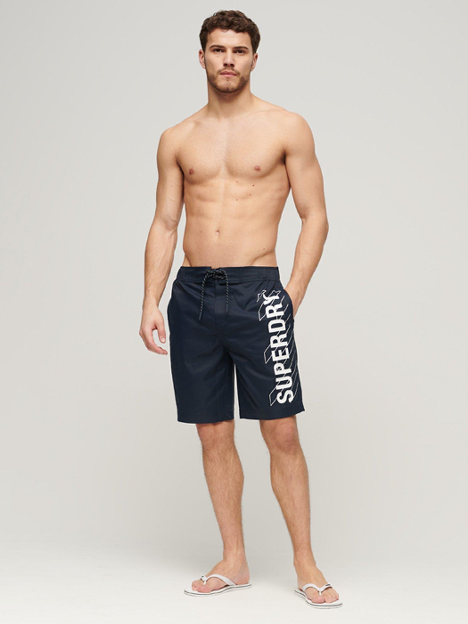 Superdry Sportswear Board Shorts, Eclipse Navy, S