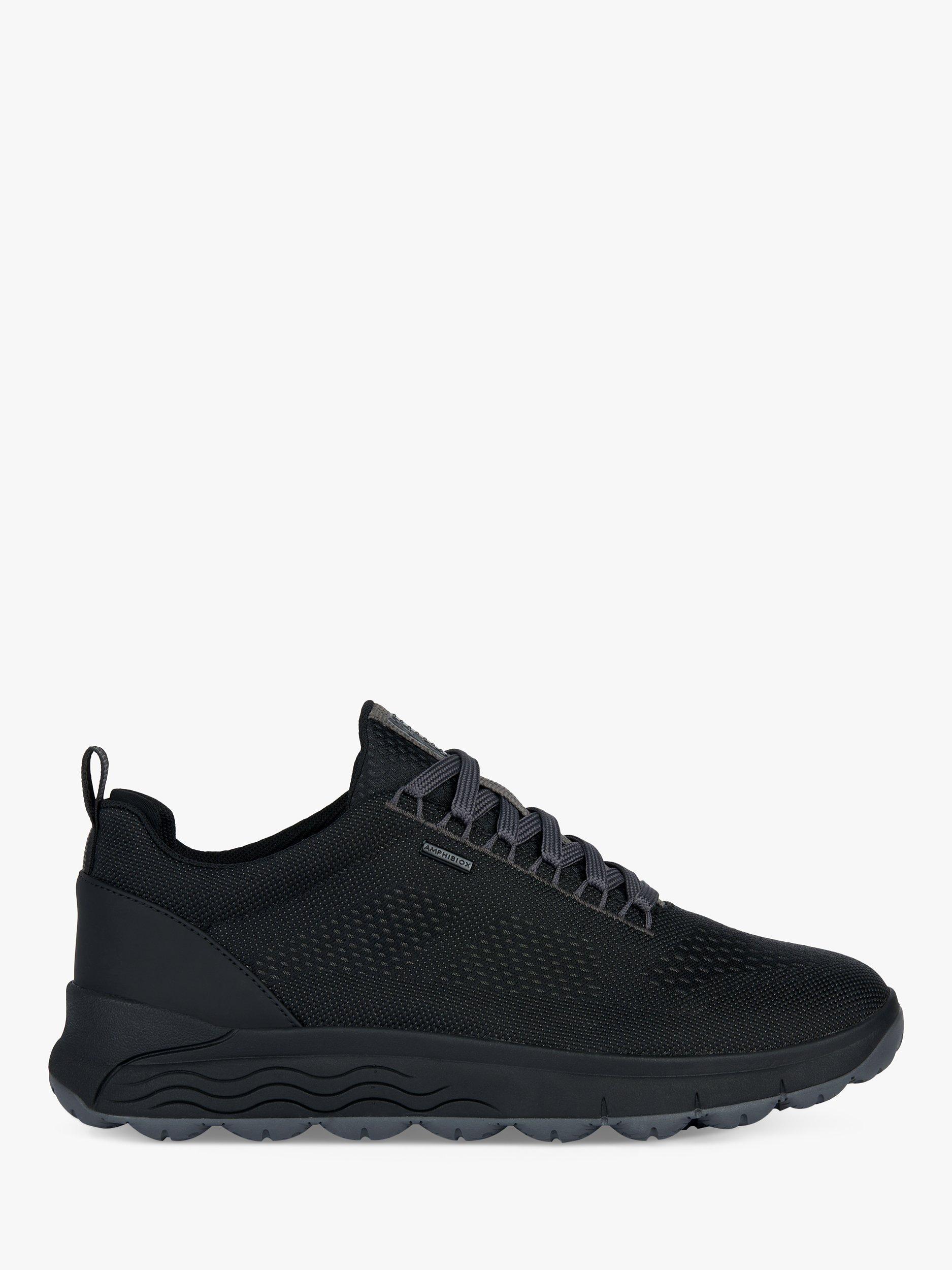 Geox U Spherica 4x4 ABX Trainers, Black/Graphite