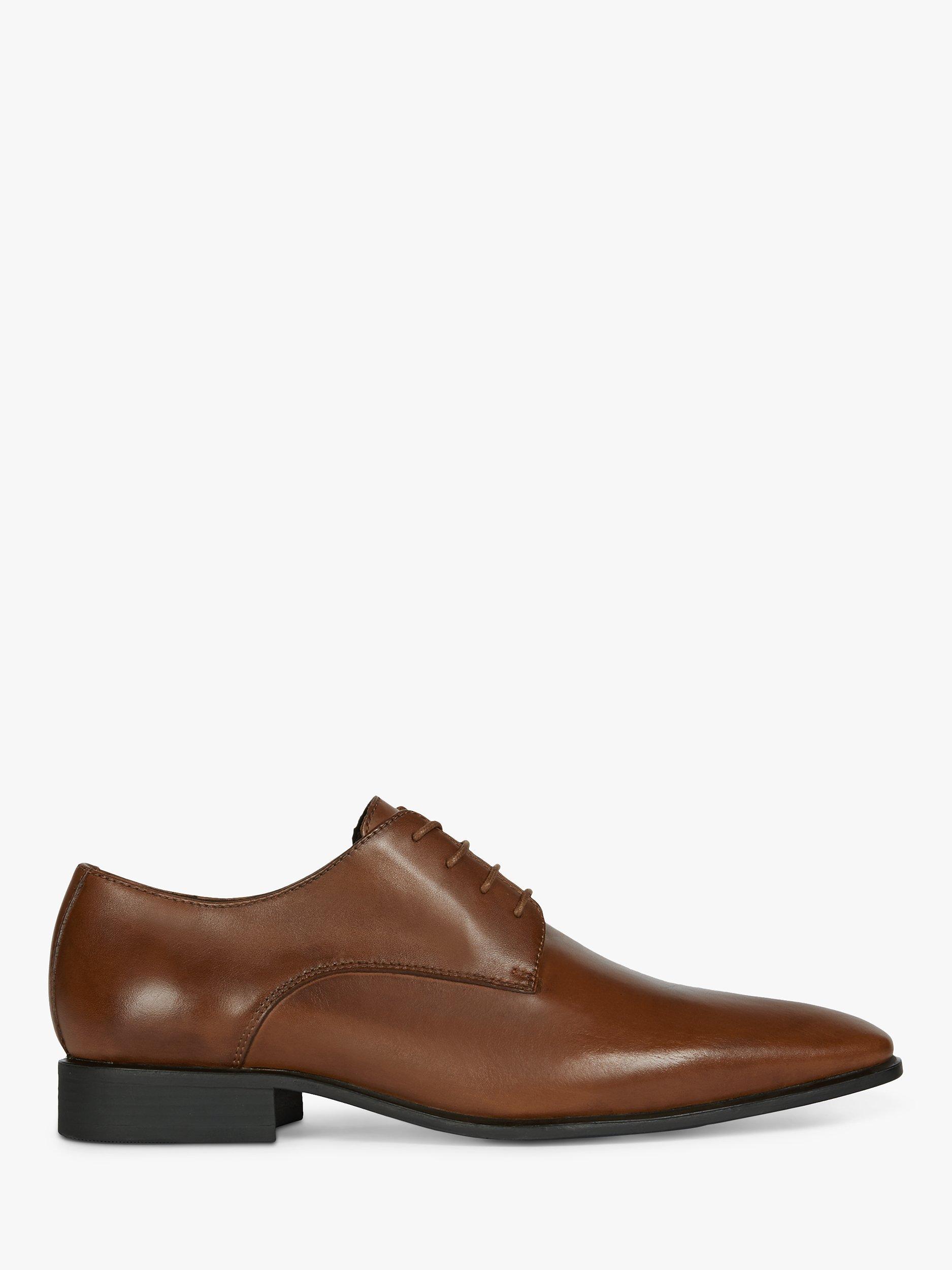 Geox UOMO High Life Leather Oxford Shoes, Dark Cognac